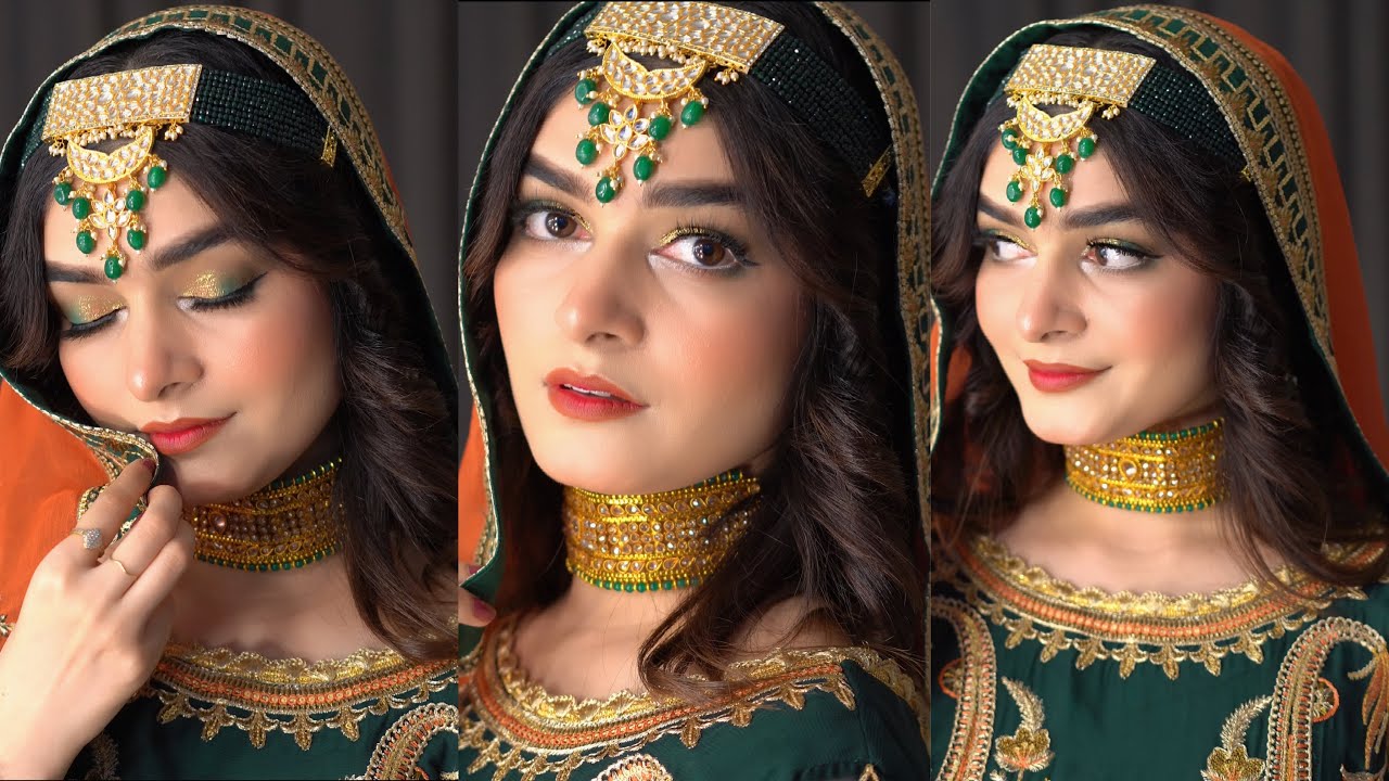 Mehndi Bridal Makeup Tutorial In Detail || Modern Touch || Step By Step For Beginners