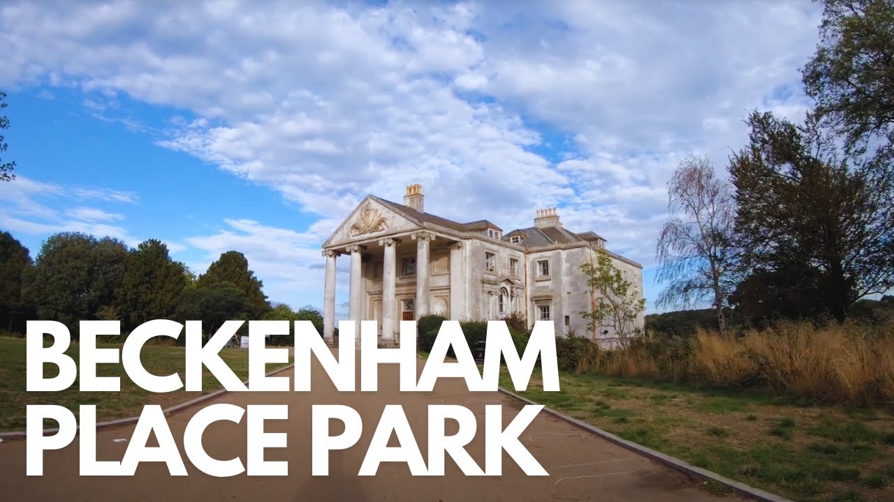 Beckenham Place Park - 4K Silent Walking Tour