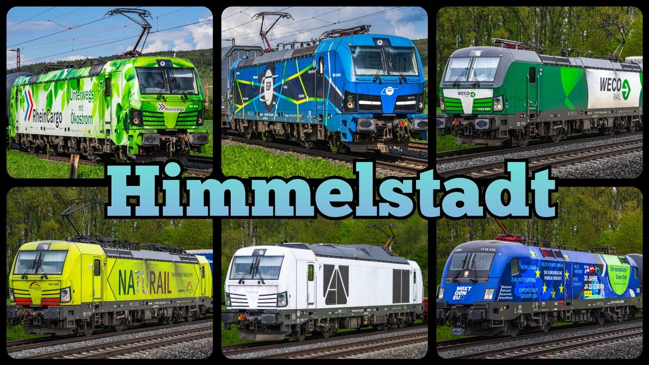 Pociągi / Z&uuml;ge in Himmelstadt
