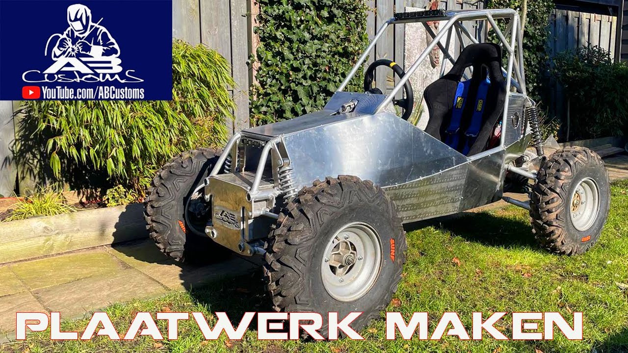Plaatwerk op de buggy maken!