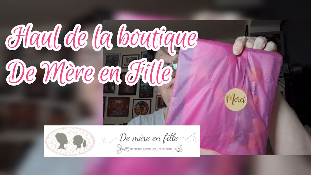 HAUL de la boutique DE MERE EN FILLE 🥰🥰🥰