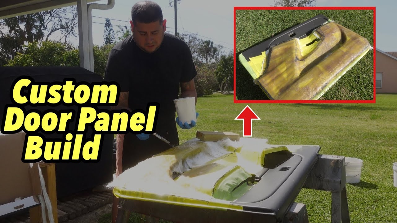 DIY Car Audio Fiberglass Door Panels | Making Door Molds
