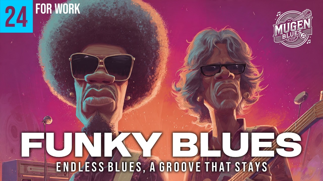 🔥 Ultimate Funk Groove with Blues Guitar | Funky Blues for Work | Vol. 24