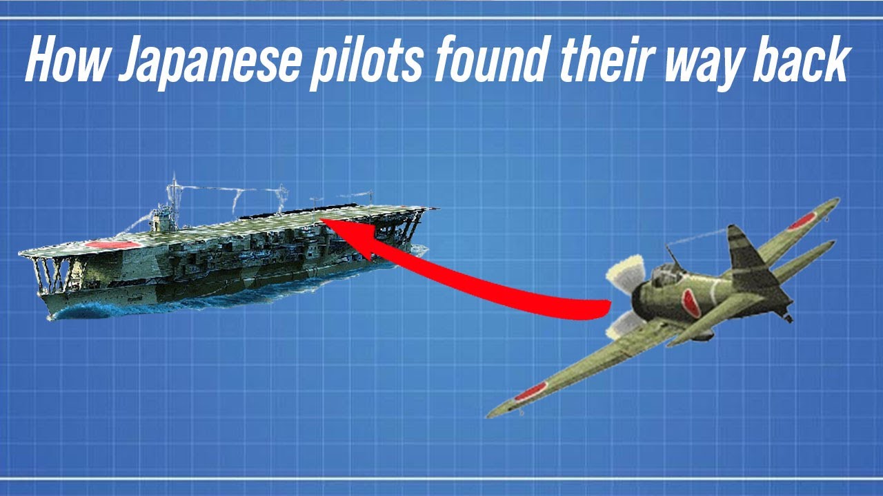 How Japanese pilots found their way back to the carrier during WWII