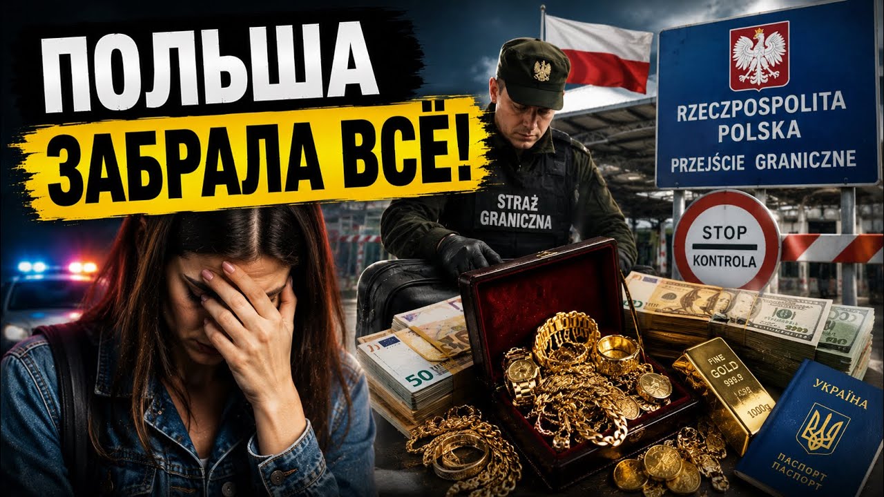 Scandal at the Polish border. Why was the gold and cash confiscated? #news #ukrainianrefugees
