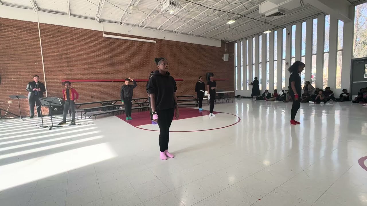 HR BLACK HISTORY MONTH 6TH GRADE DANCERS 