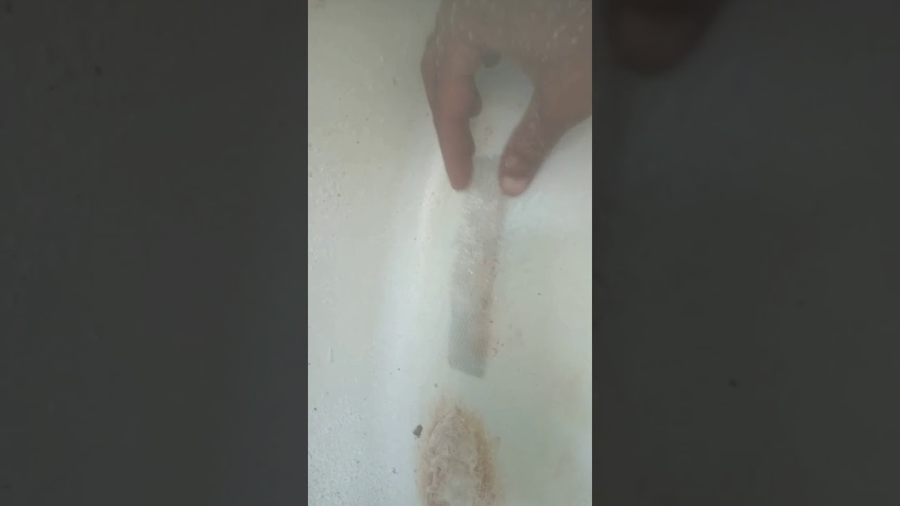 تصليح خزان مياه بلاستك بولي ايثلين Repairing polyethylene plastic water tank