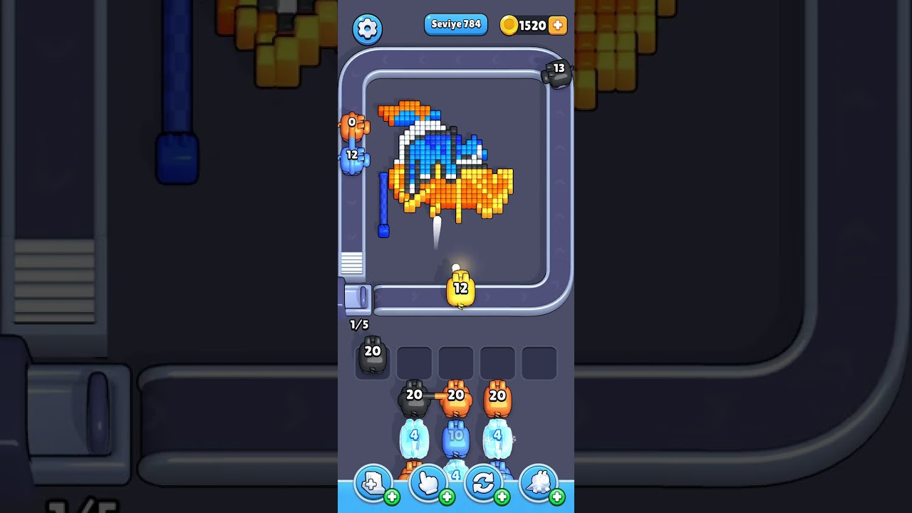 Pixel Flow Level 784