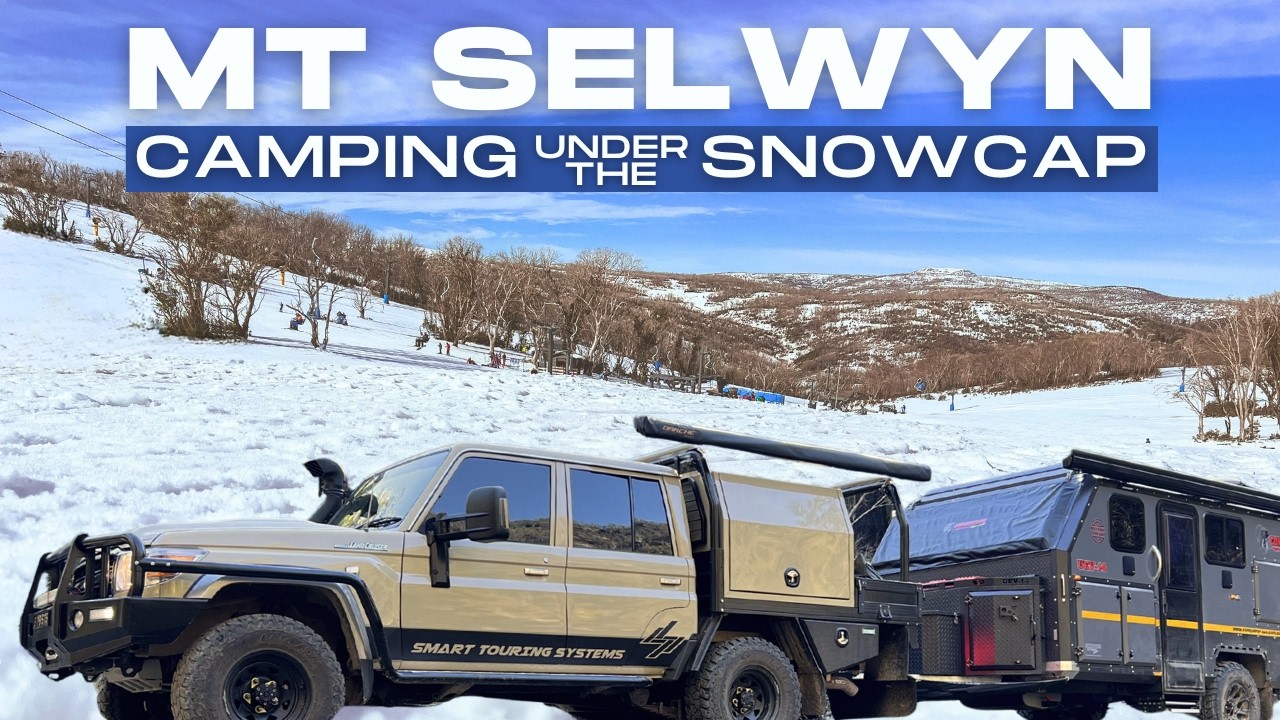 MT KOSCIUSZKO NATIONAL PARK | FREE CAMPING AT THE SNOW | YARRANGOBILLY CAVES & THERMAL POOL