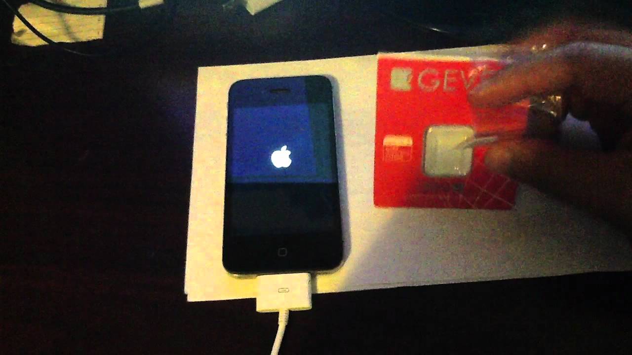 How to Unlock Verizon CDMA iPhone 4S iOS 5.1.1/2.0.12 Verizon for T-mobile with Gevey