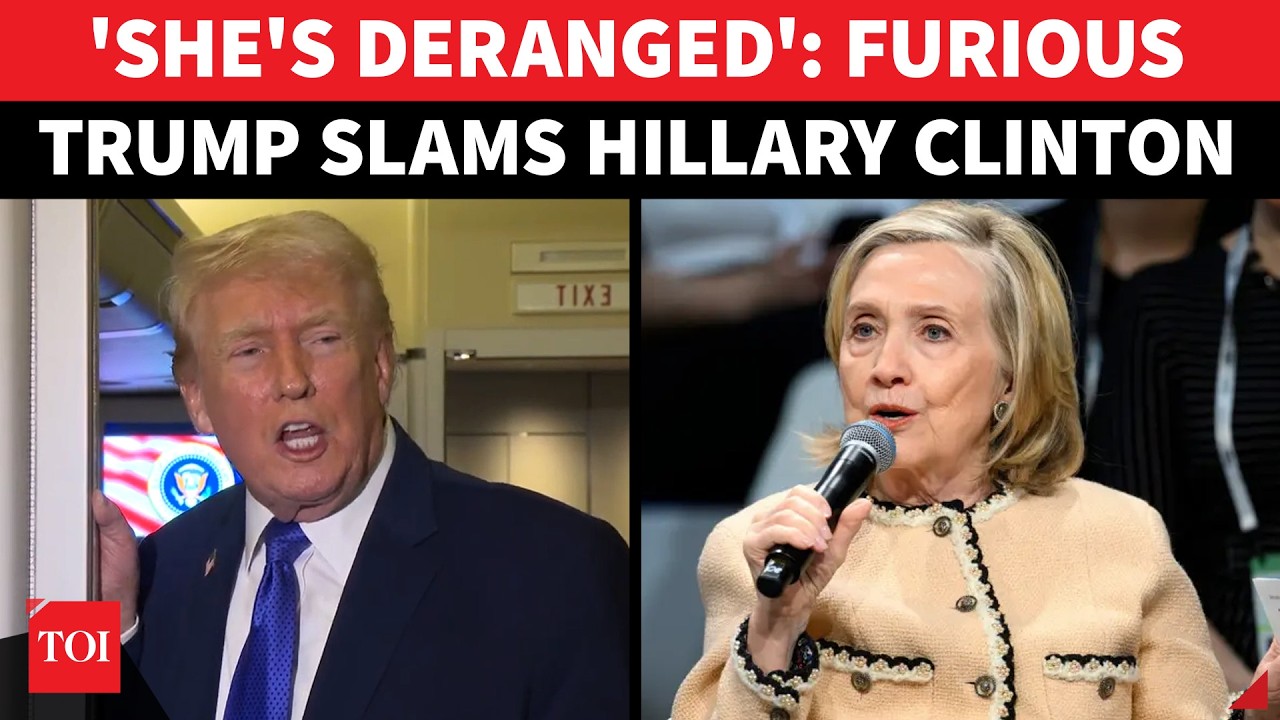 'Hillary Has Trump Derangement Syndrome': POTUS Goes Nuclear Against Clintons Over Epstein Files