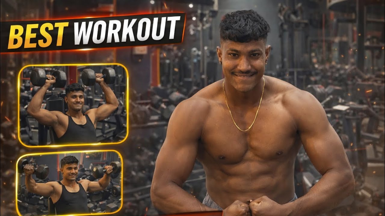 Best 4 shoulder workout/ balking shoulder workout 💪