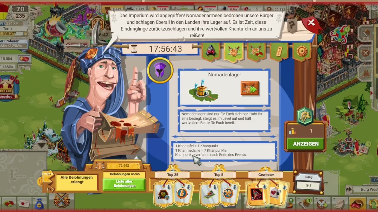 Goodgame Empire WIERDEST Nomaden Timelapse