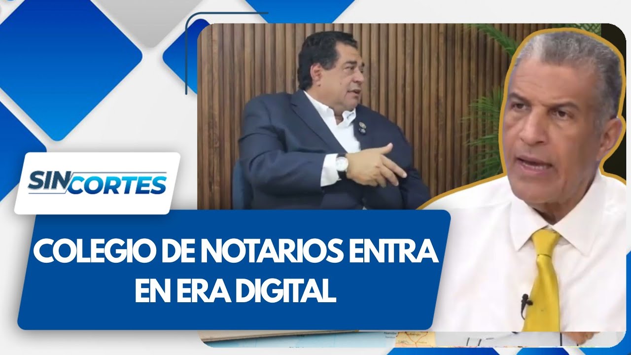 Modernización notarial: más del 90% del Colegio de Notarios ya está digitalizado