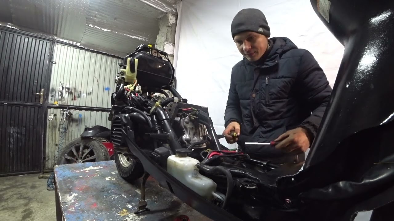 Yamaha Jog ремонт