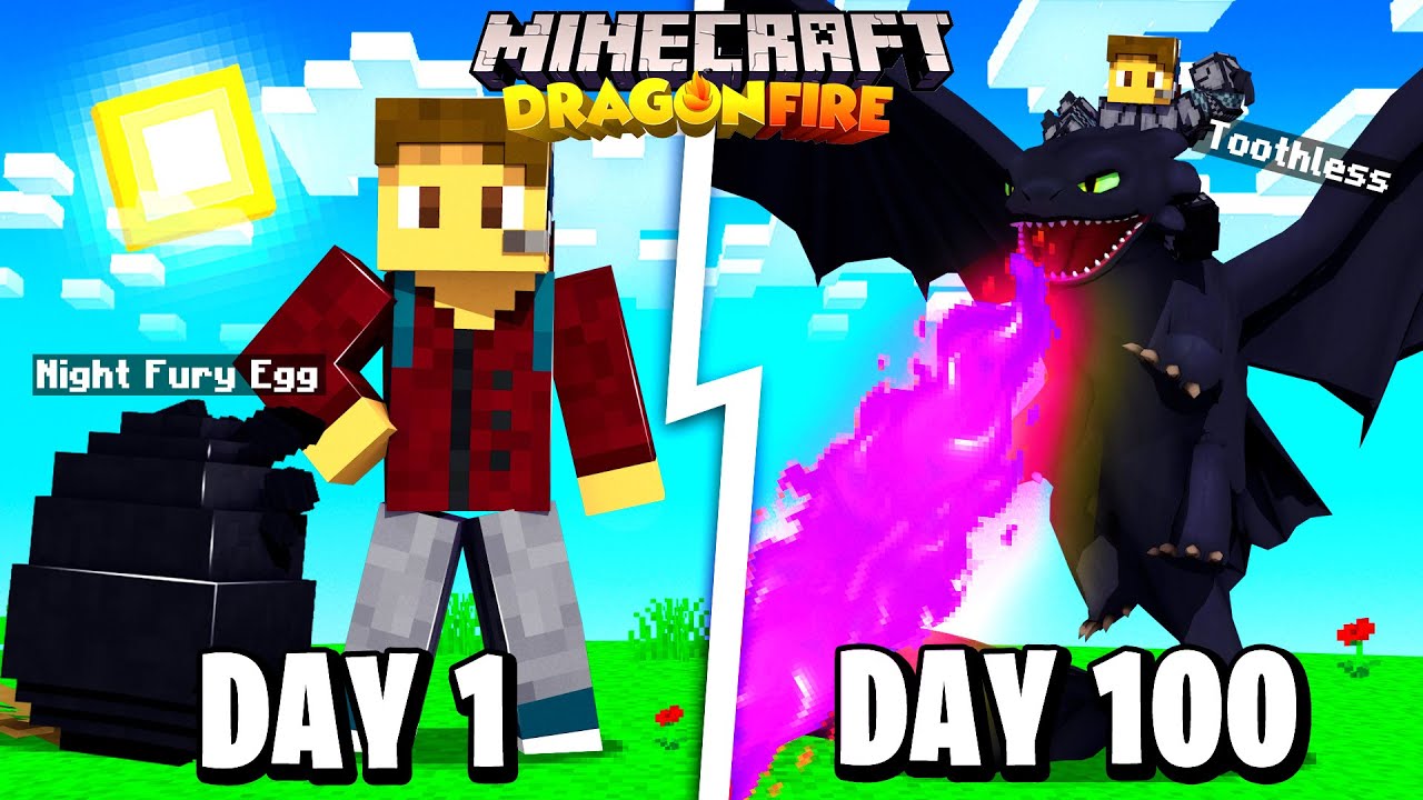 I SURVIVED 100 DAYS in DRAGONFIRE MODDED MINECRAFT With FRIENDS! This is what happened...