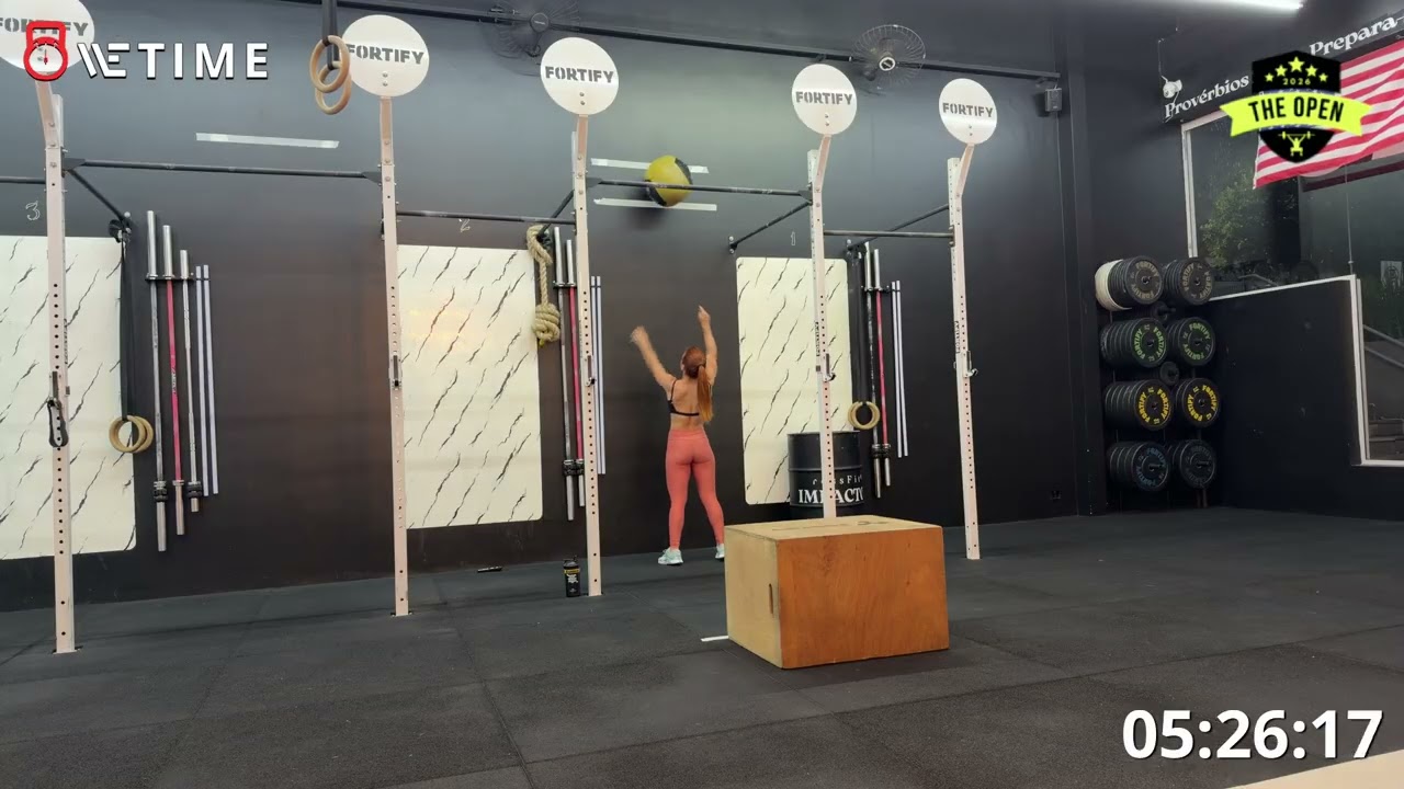 OPEN 26.1 - CAUANE (Rx) BRASIL - CrossFit IMPACTO