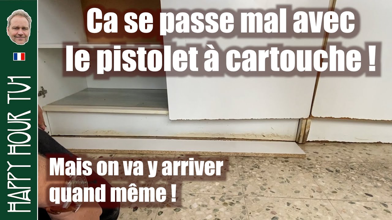 Rafraîchir le bas d'un meuble de cuisine