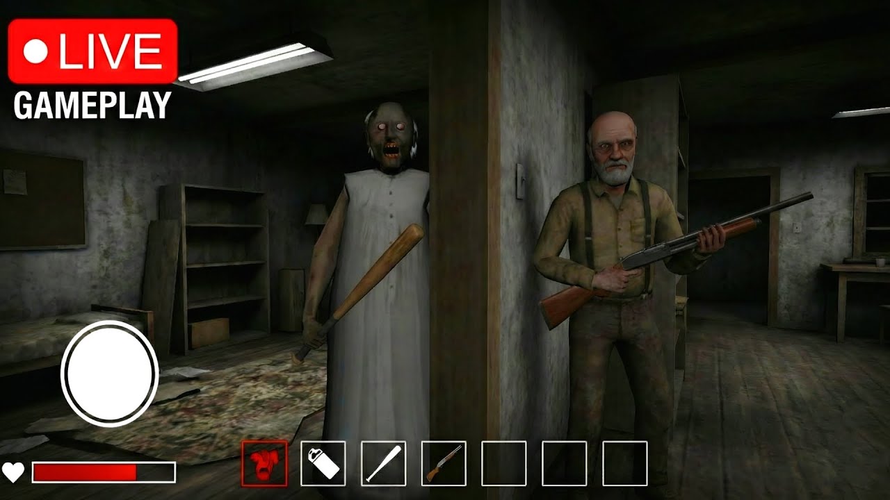 Granny Horror Gameplay Live #granny #granny3 #shortlive