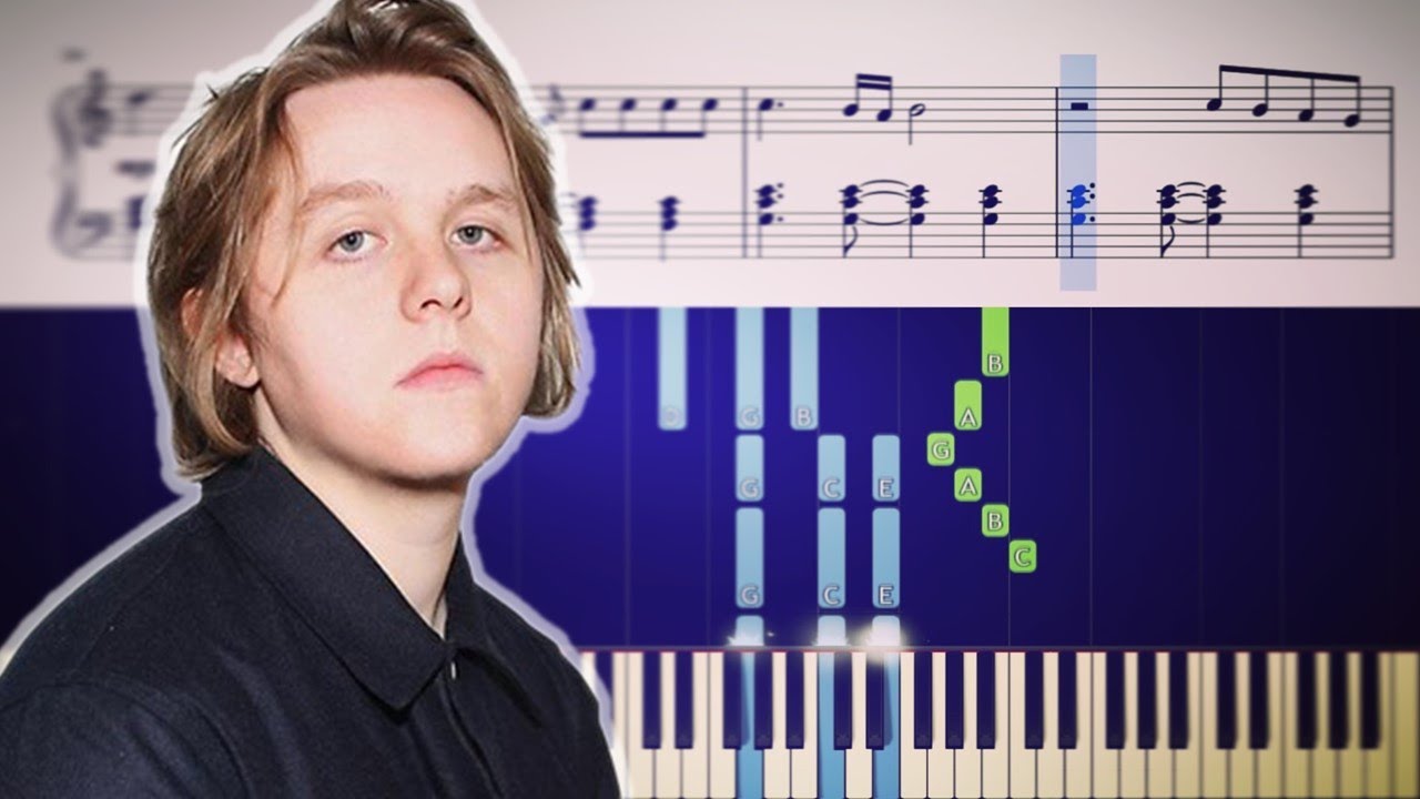 Lewis Capaldi - Someone You Loved - Piano Tutorial + SHEETS