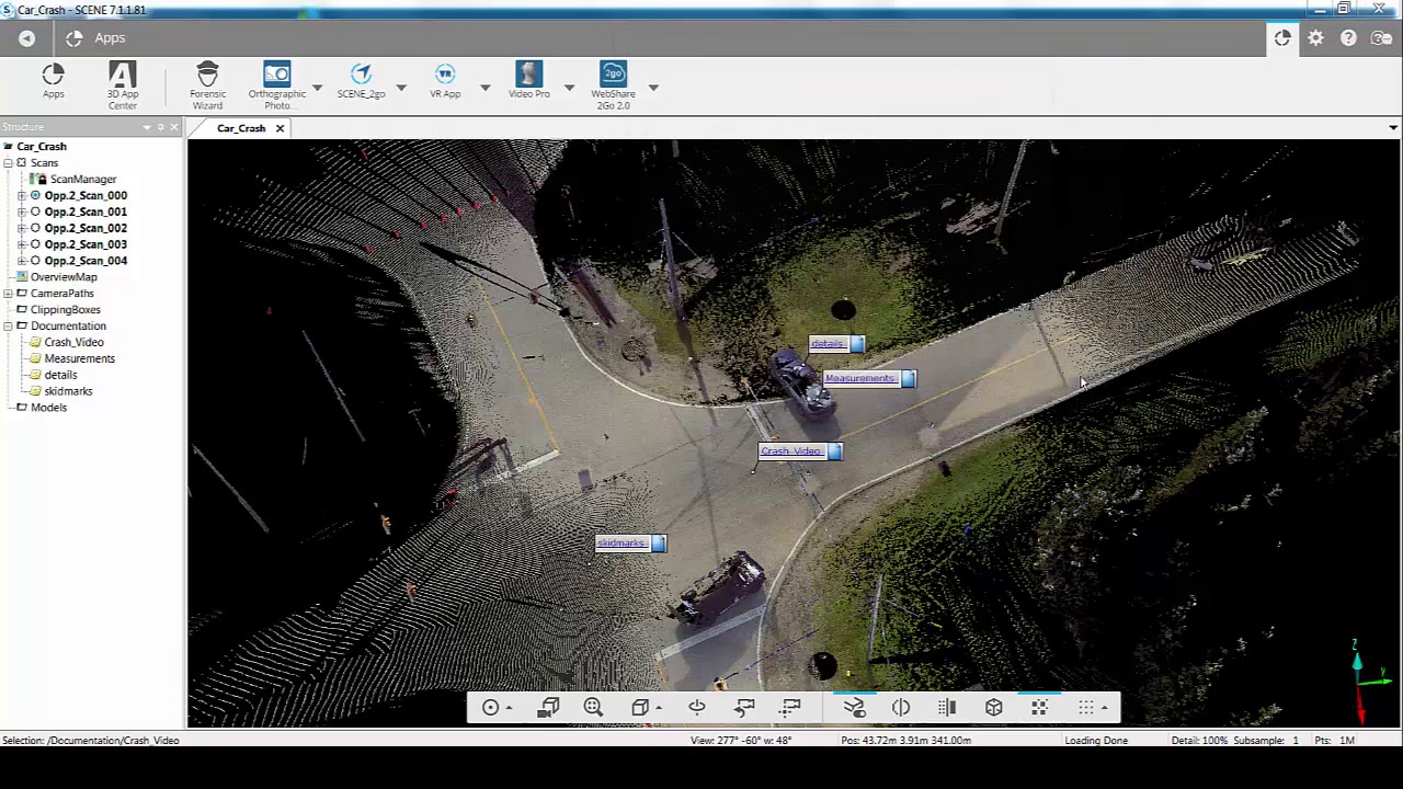 FARO SCENE 2go app tutorial