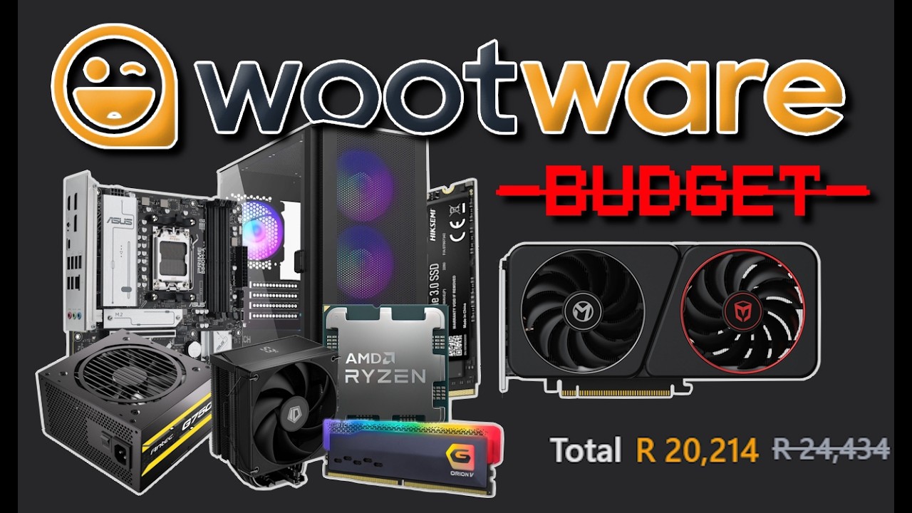 Wootware R20 000 Gaming PC Build Guide Mid 2026