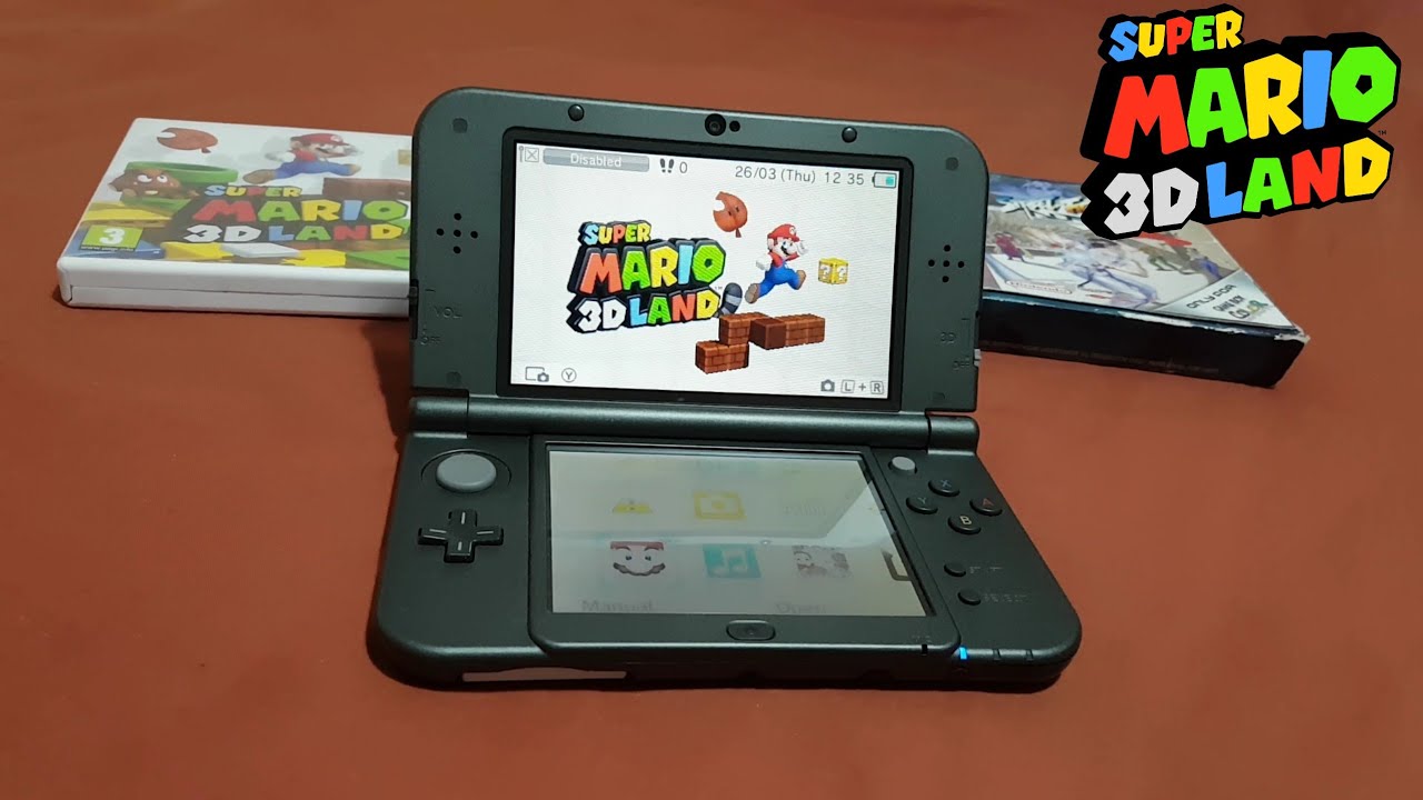 Super Mario 3D Land on New Nintendo 3DS XL