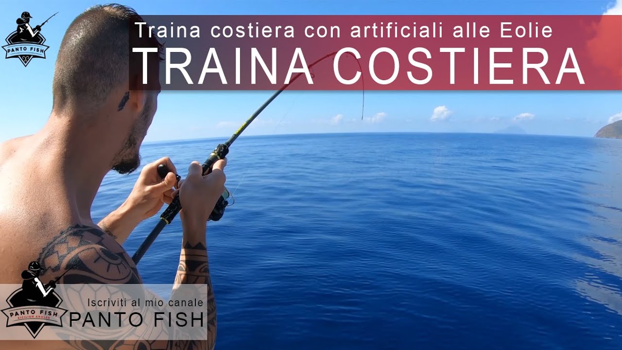 Traina costiera con artificiali alle Eolie