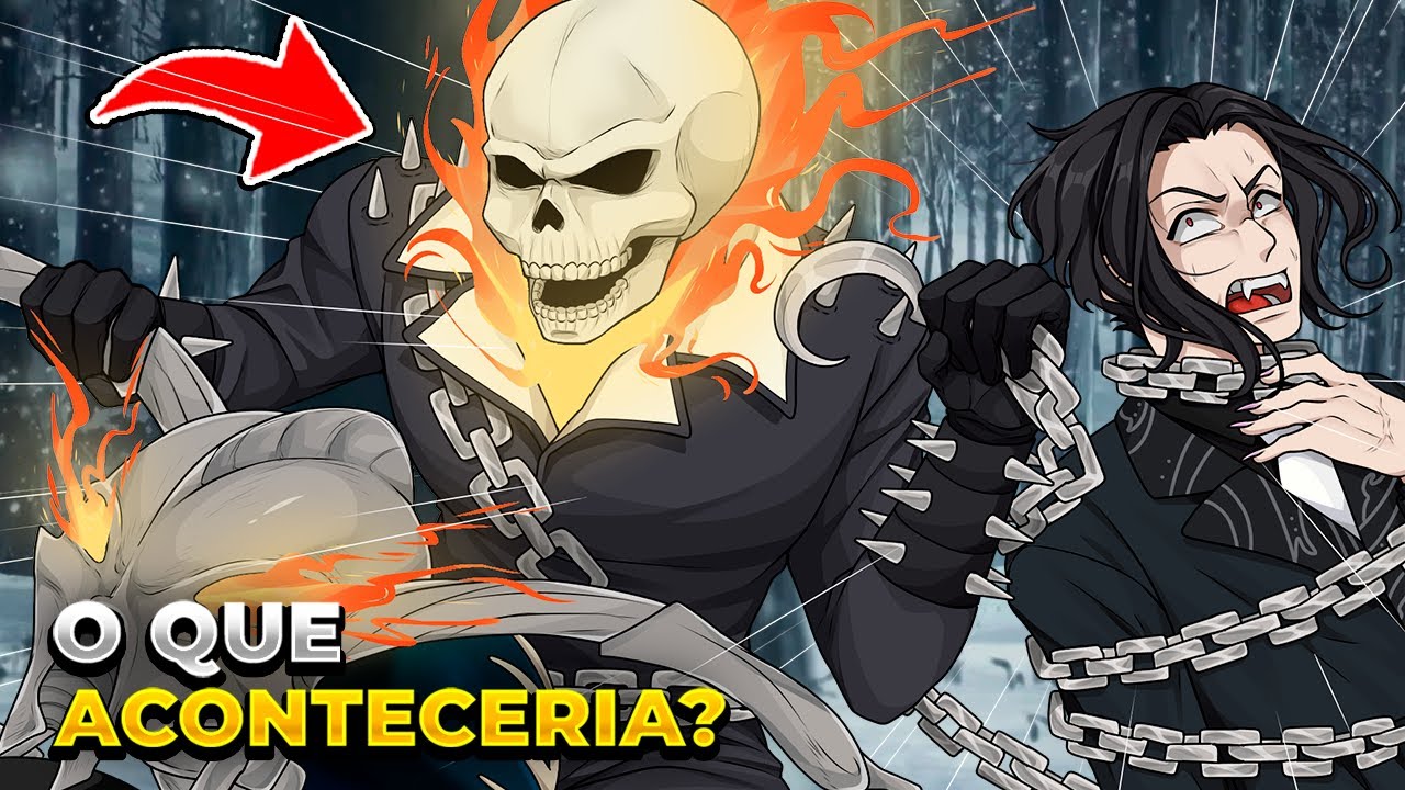 E SE O MOTOQUEIRO FANTASMA ESTIVESSE EM DEMON SLAYER? O QUE ACONTECERIA? | DEMON SLAYER