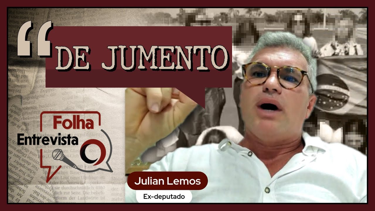 JAIR BOLSONARO FAZ O ELEITORADO DELE DE JUMENTO, diz JULIAN LEMOS