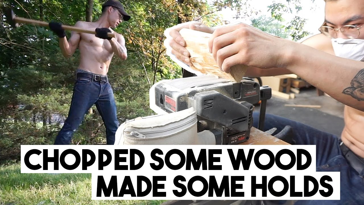 DIY: How I Made Wooden Climbing Holds