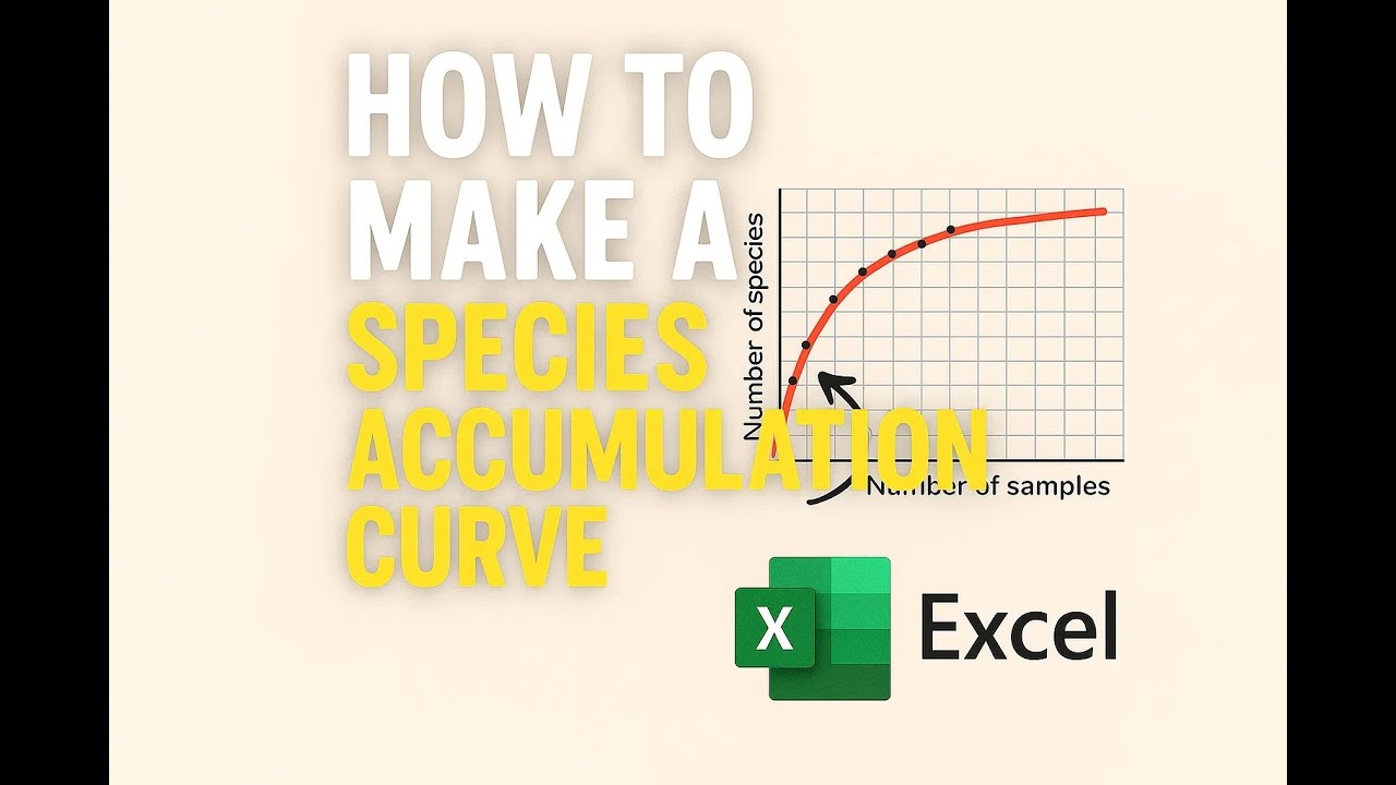Species Accumulation Curve (SAC) Data in Excel