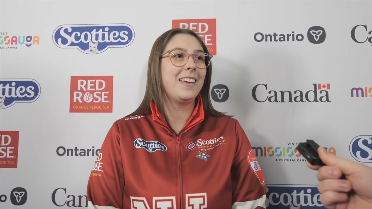 Media Scrum - Draw 8 - 2026 Scotties Tournament of Hearts