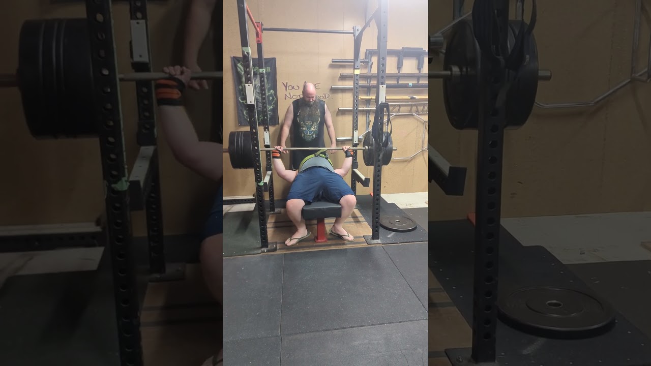 19/01/26 Benchpress 3x4@140kg set 1  