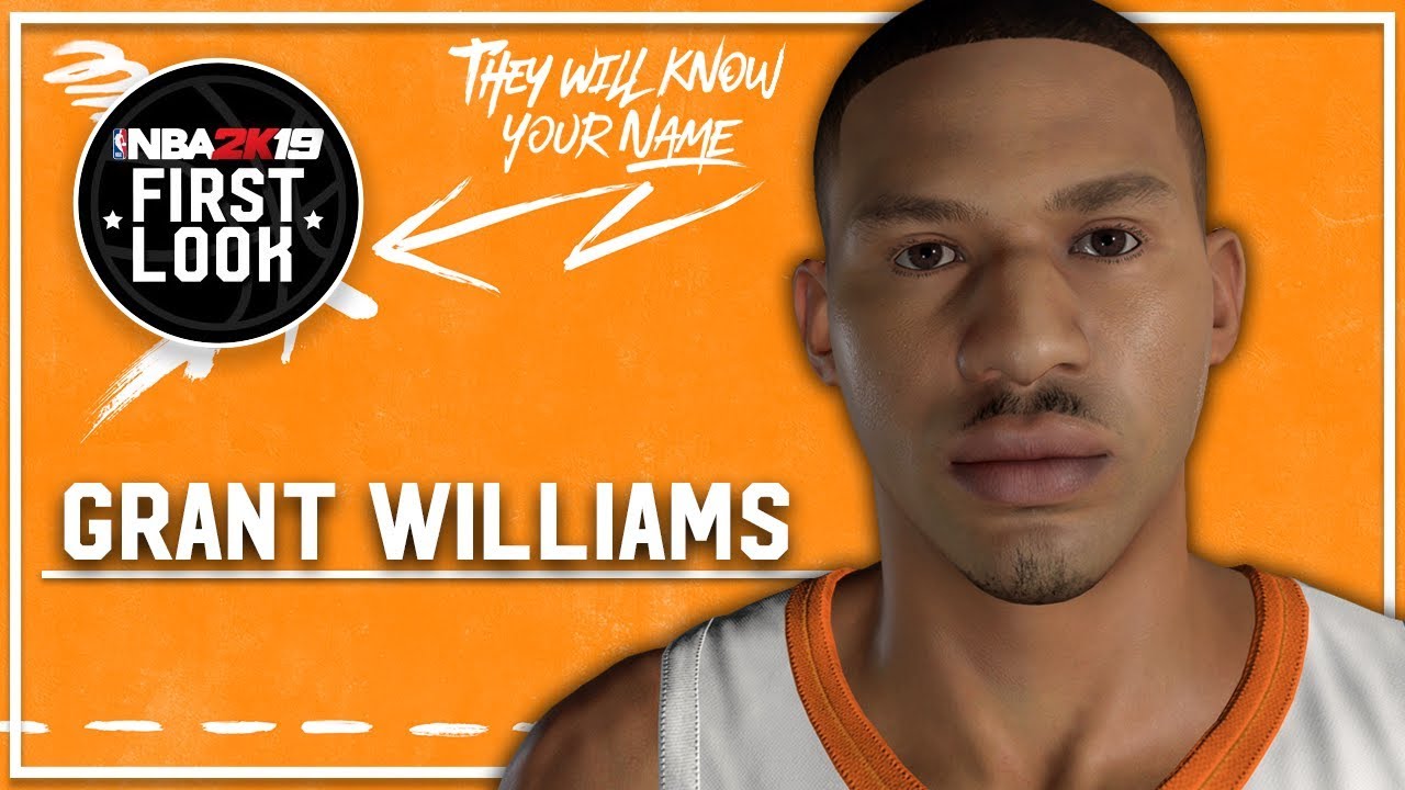 NBA 2K19 - How To Create Grant Williams