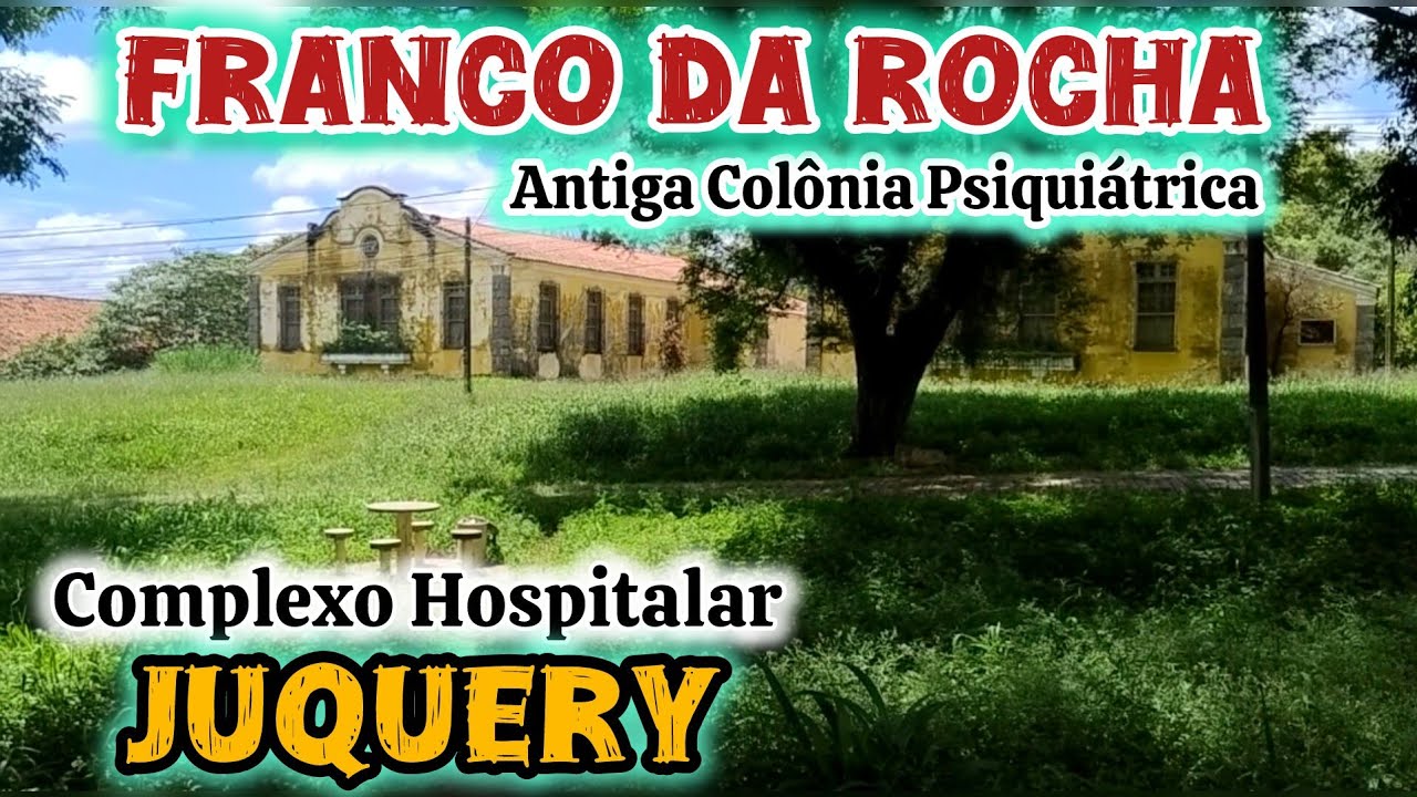 Complexo Hospitalar do JUQUERY- FRANCO DA ROCHA SP - Antigo HOSPÍCIO de Alienados de SP #viagem 