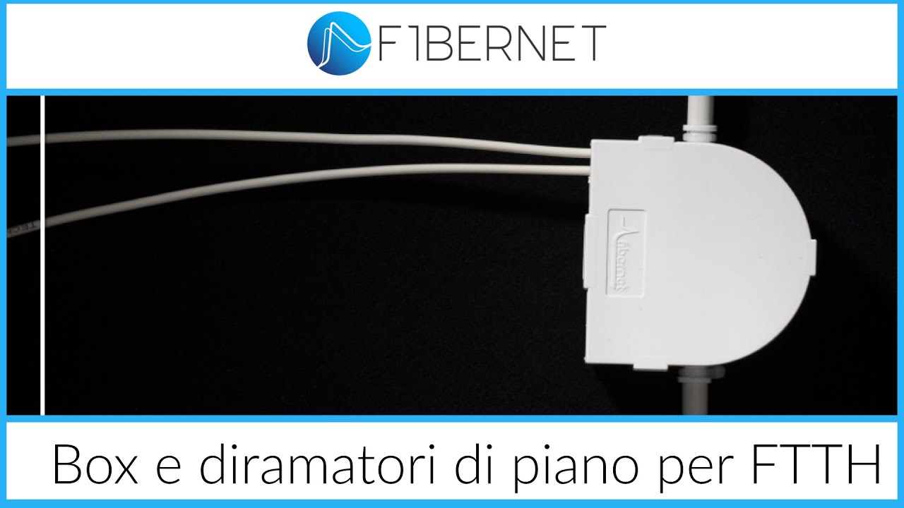 Box di piano e diramatori: fondamentali per l'FTTH