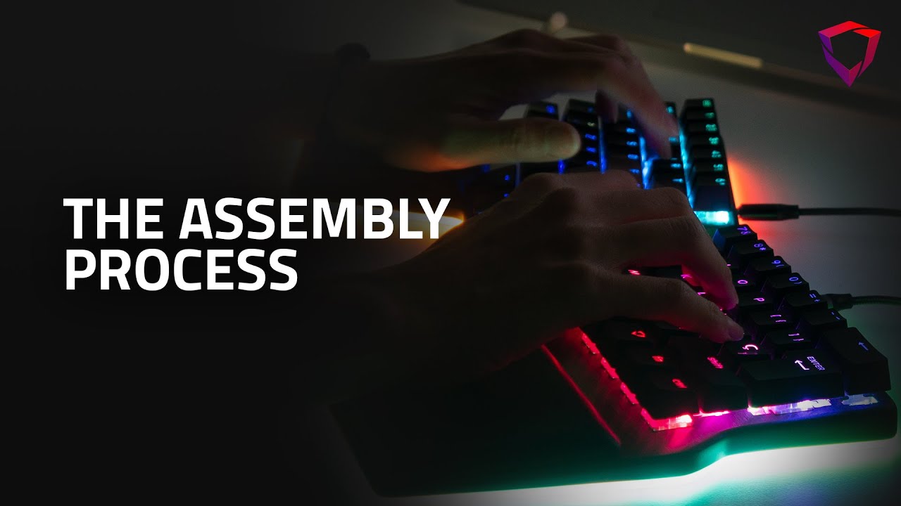 The Assembly Process of the Dygma Raise keyboards