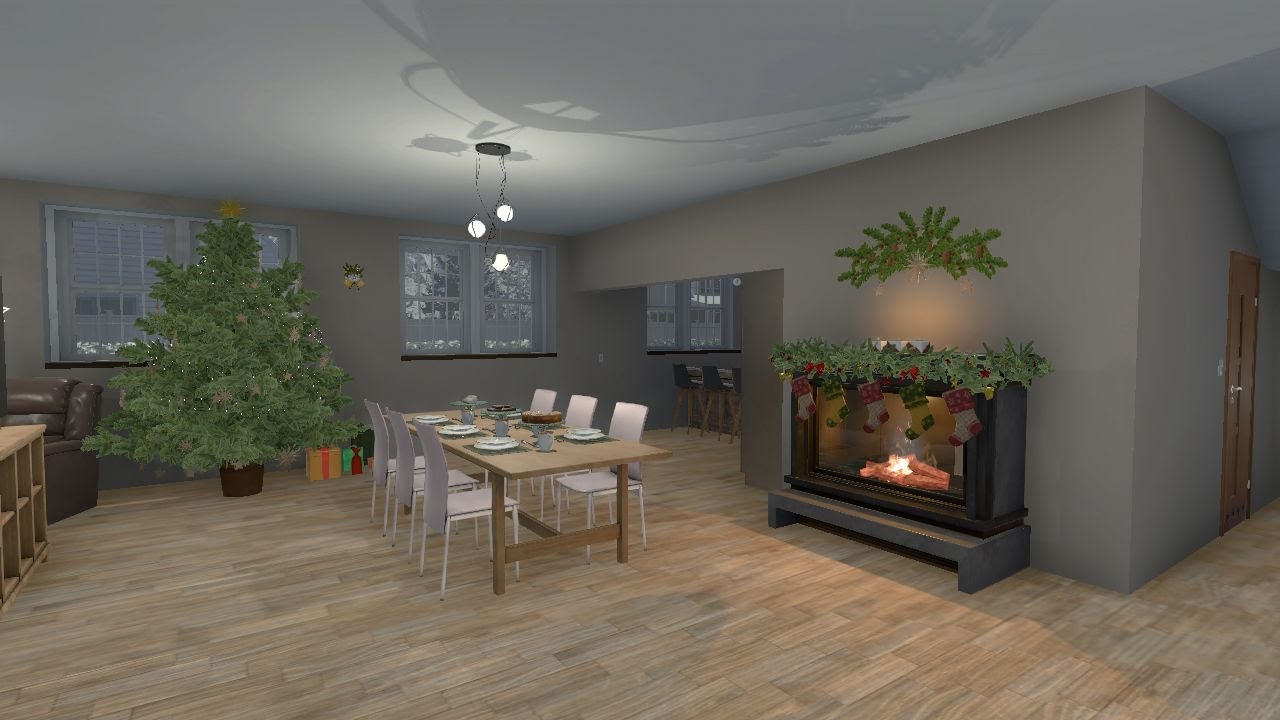 Christmas cheer at last - Christmas Job | House Flipper Longplay | No Commentary