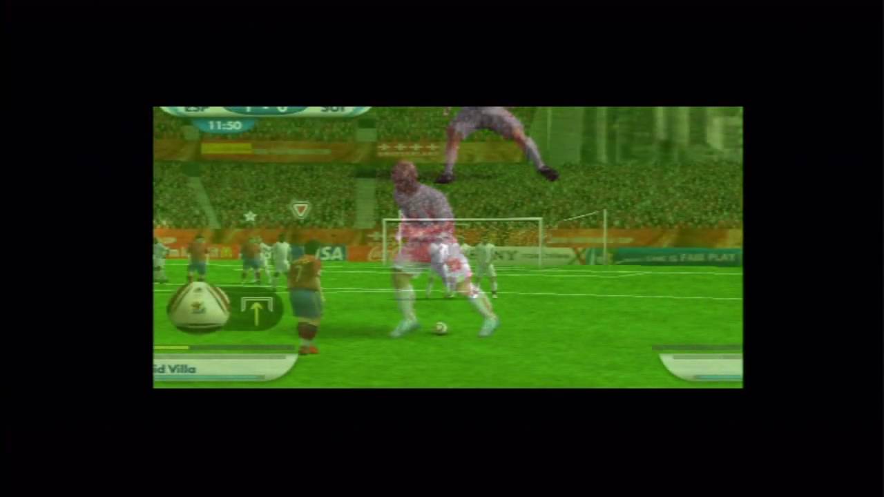 2010 FIFA World Cup (PSP) Spain vs. Switzerland (Part 1)