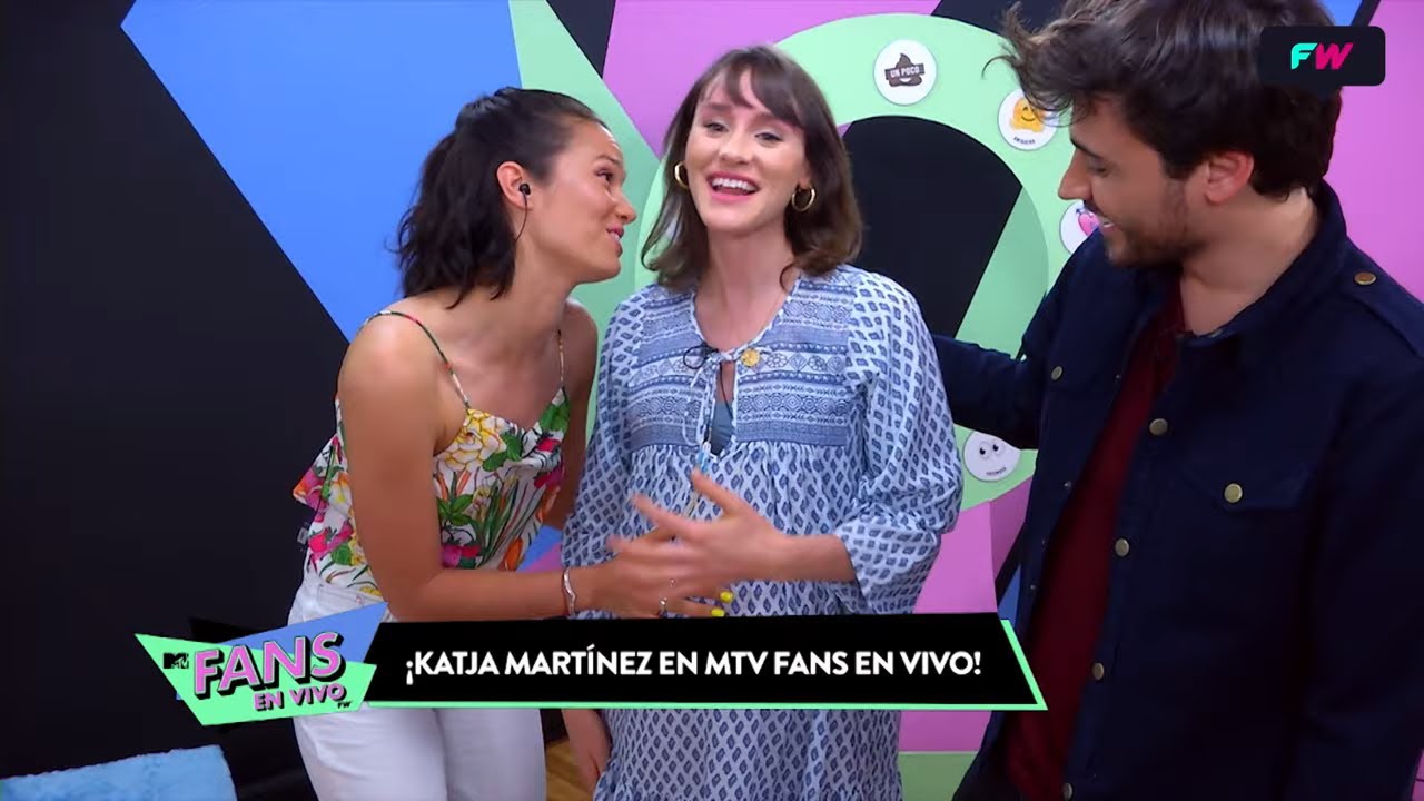 Katja Martinez en MTV Fans En Vivo
