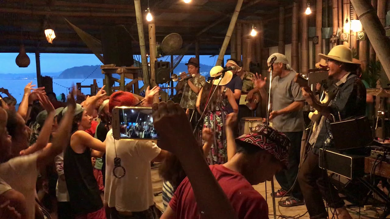 民謡クルセイダーズ「会津磐梯山」2018.08.12 BAOBAB Carnival @葉山OASIS
