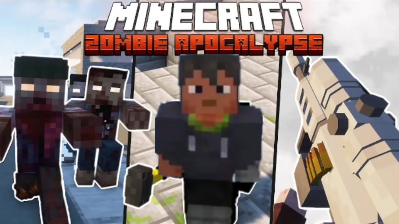 MİNECRAFT'TA ZOMBİ DÜNYASINDA HAYATTA KALMA