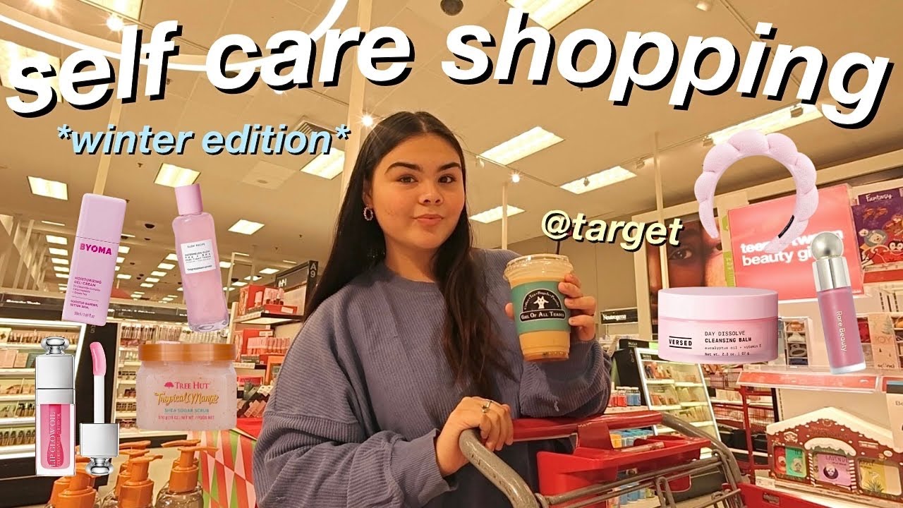 self care shopping at target 🛁 *WINTER EDITION* makeup, hygiene essentials + christmas wishlist!