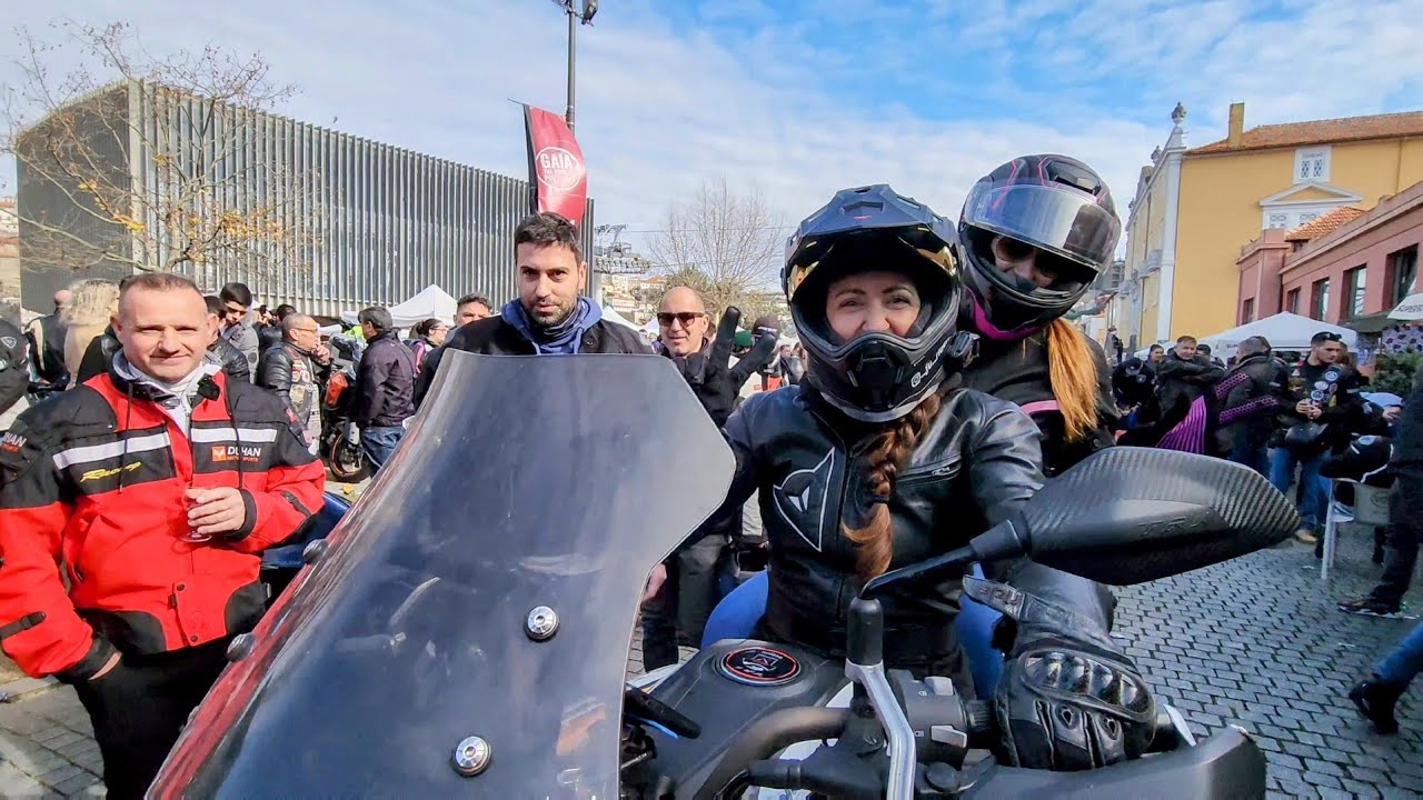 WOW: Port Wine and Bikers Meet, Porto 4K | The Biggest Motorcycle Gathering In Portugal On A Sunday