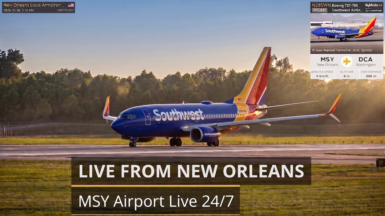 MSY New Orleans LIVE 24/7