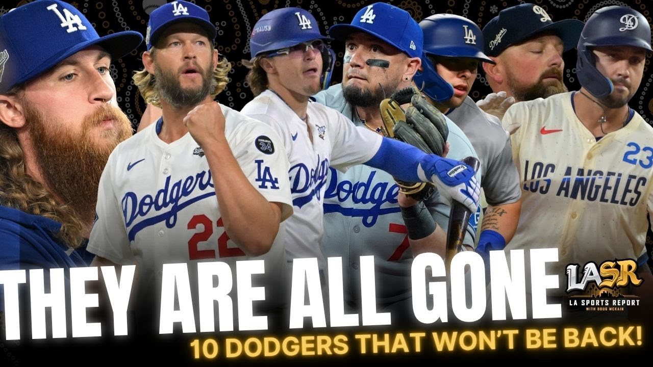 SHOCKING: 10 Dodgers That Will be GONE in 2026, and Other Fan Favorites That LA May Not Re-sign!