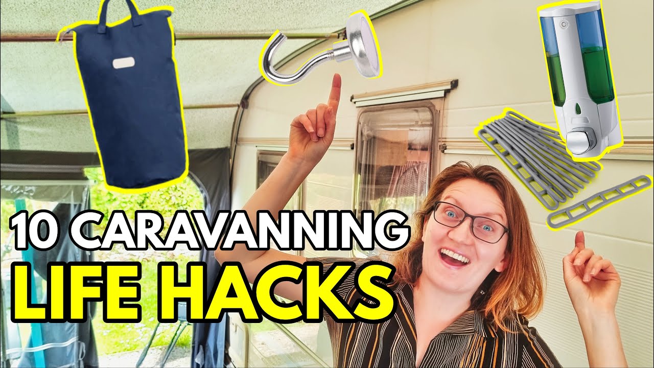 #25 Caravanning HANDY EVERYDAY LIFE HACKS: 10 Tips & Tricks for saving space in caravan...