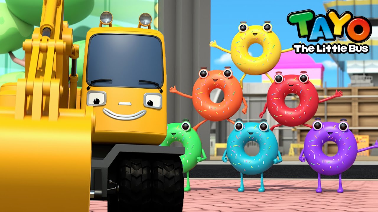 Run Away! Donut! l Donuts Song l Kids Kitchen Song l Baby Tayo Kids Songs