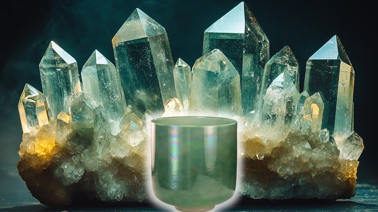 Listen and Breathe with Forest Song Crystal Bowl • 192 Hz G